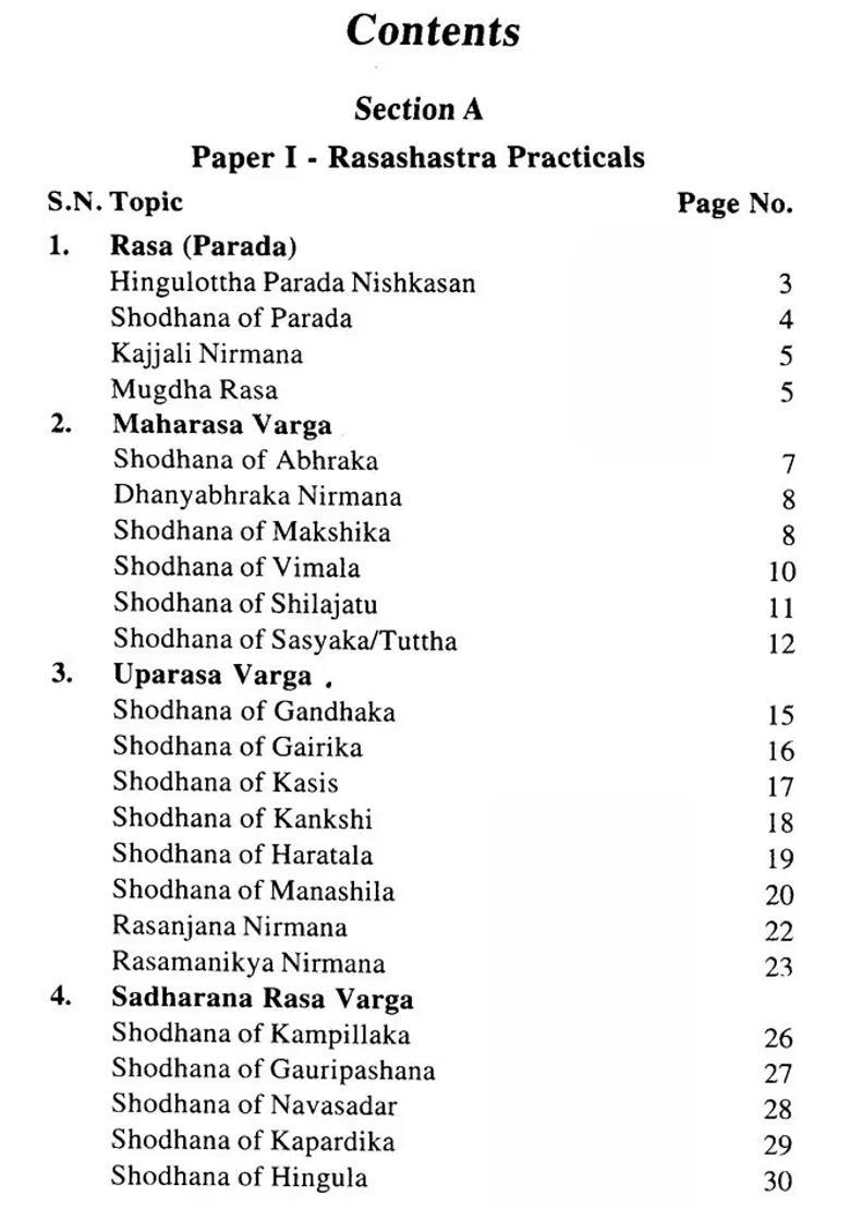 Practical Handbook Of Rasashastra And Bhaishajya Kalpana - Indya