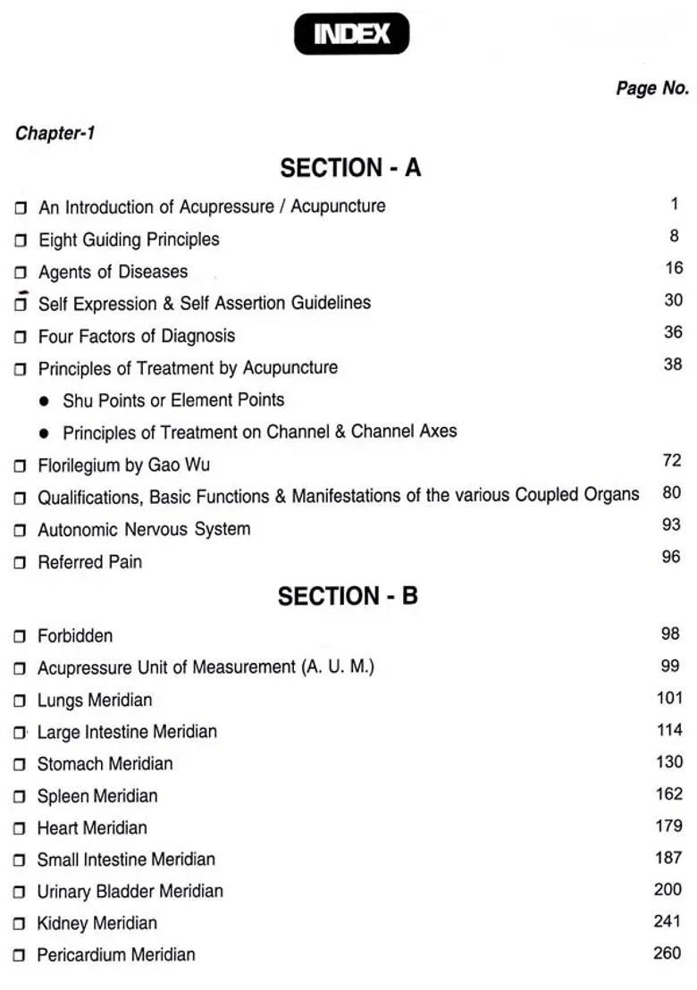 A Treatise on Advance Acupressure Acupuncture (Part II) - Indya