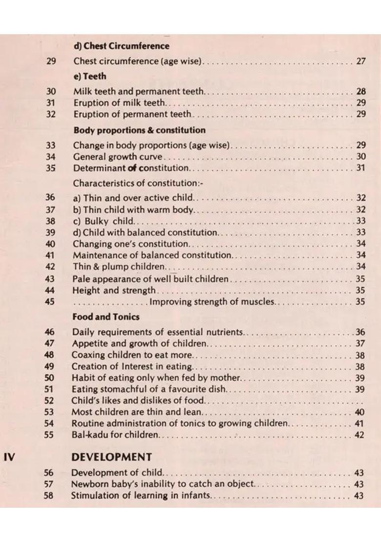 Growth and Development of Your Baby Parents Question Series 1 (An Old Rare Book) - Indya