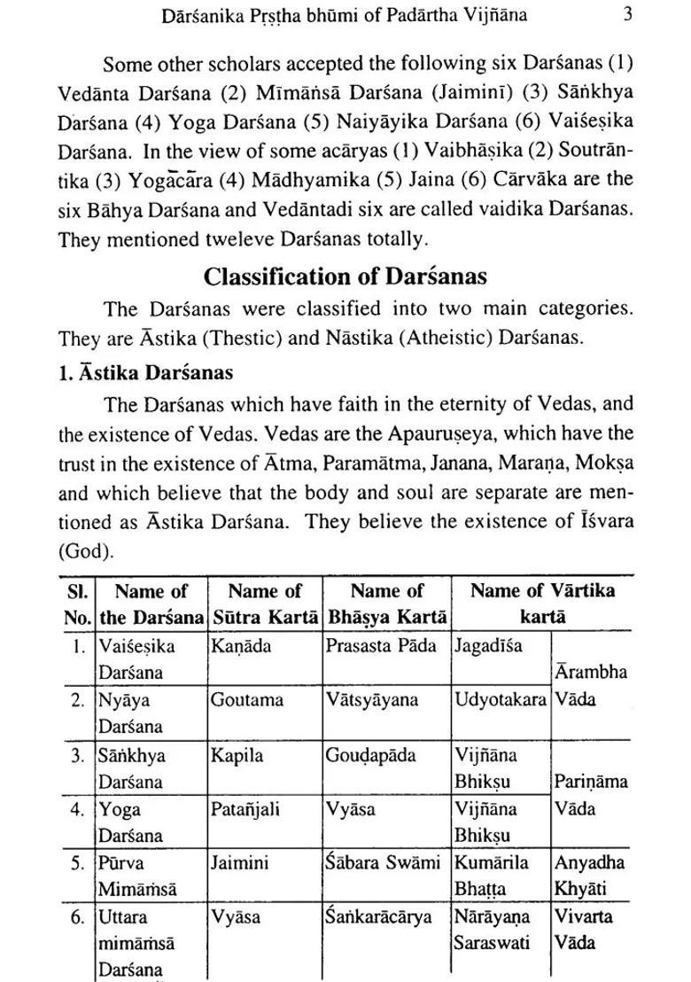 Padartha Vijnana - Indya