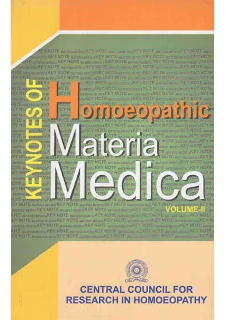 Keynotes of Homoeopathic Materia Medica (Vol-II) - Indya