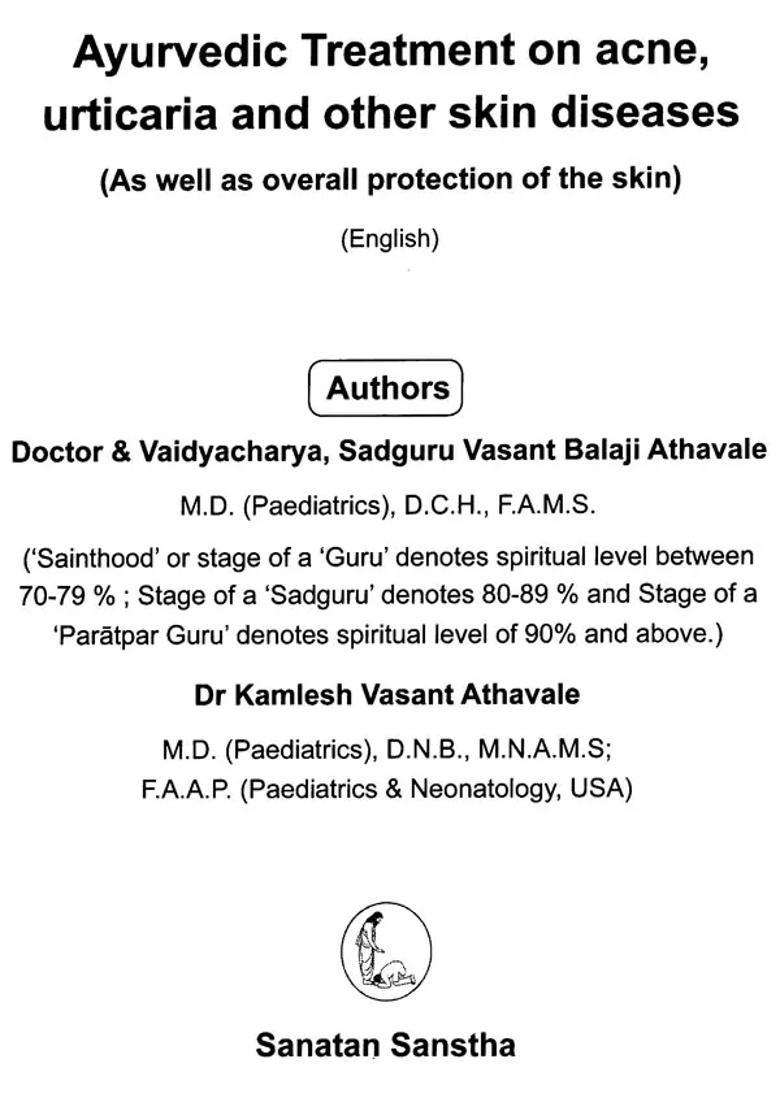 Ayurvedic Treatment On Acne, Urticaria and Other Skin Disease (As Well as Overall Protection of the Skin) - Indya