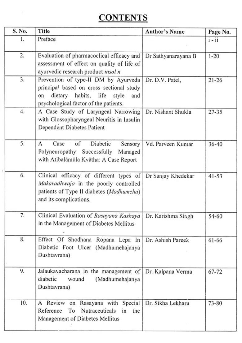 National Seminar on Evidence Based Ayurvedic Approach to Diagnosis, Preventions and Management of Diabetes its Complications - Indya