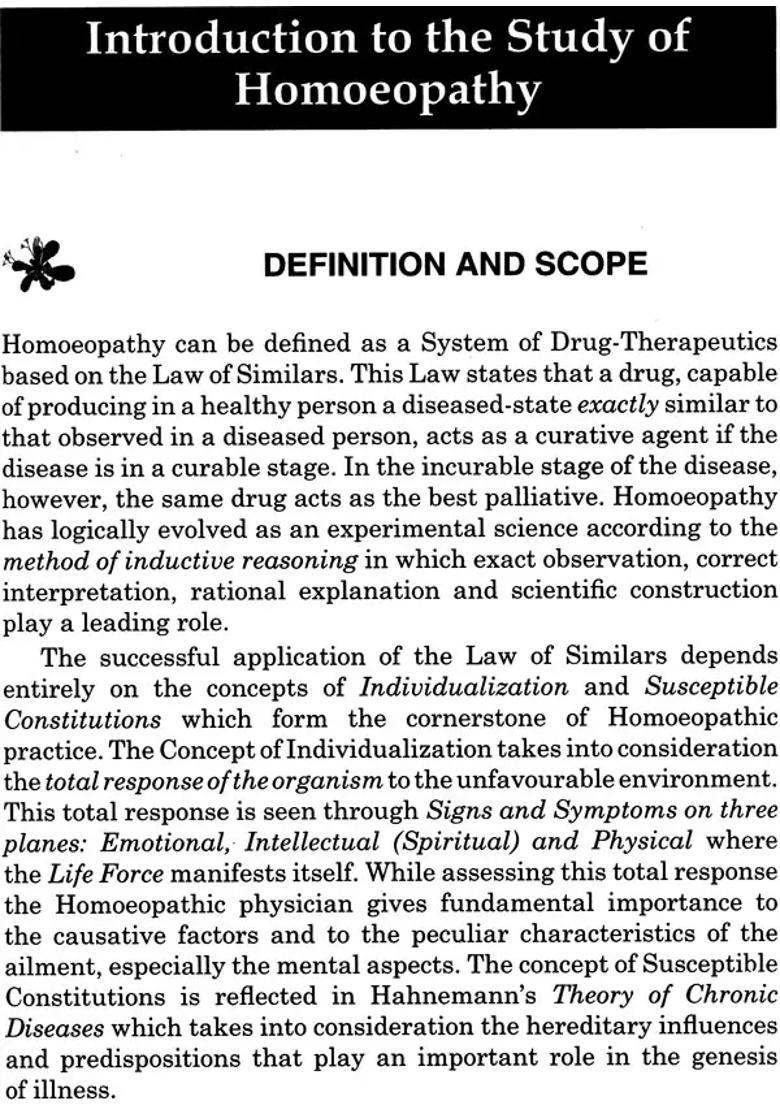 Principles and Practice of Homoeopathy (Homoeopathic Philosophy Repertorization) - Indya