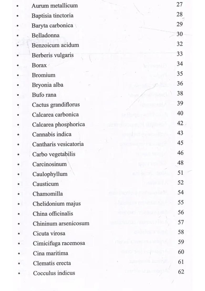 Treasures of Homoeopathic Materia Medica A Brief Indication 140 Remedies - Indya