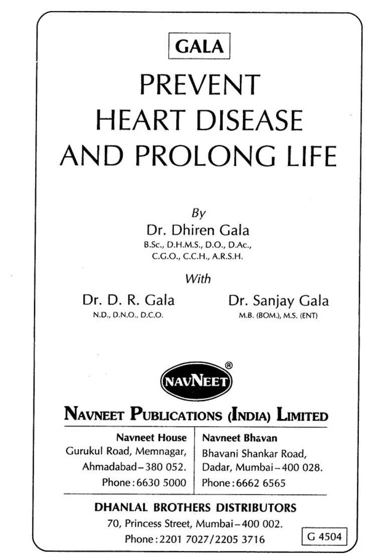 Prevent Heart Disease and Prolong Life - Indya