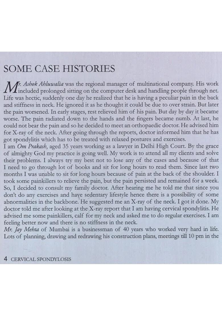 Cervical Spondylosis (Practical Tips to Solve Neck Pain and Giddiness) - Indya