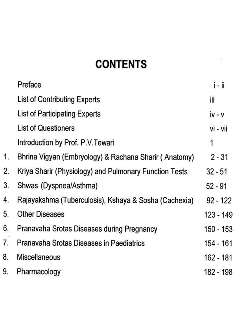 Interactive Workshop Between Students and Teachers of Ayurveda (Pranavaha Srotas Disorders Their Management) - Indya