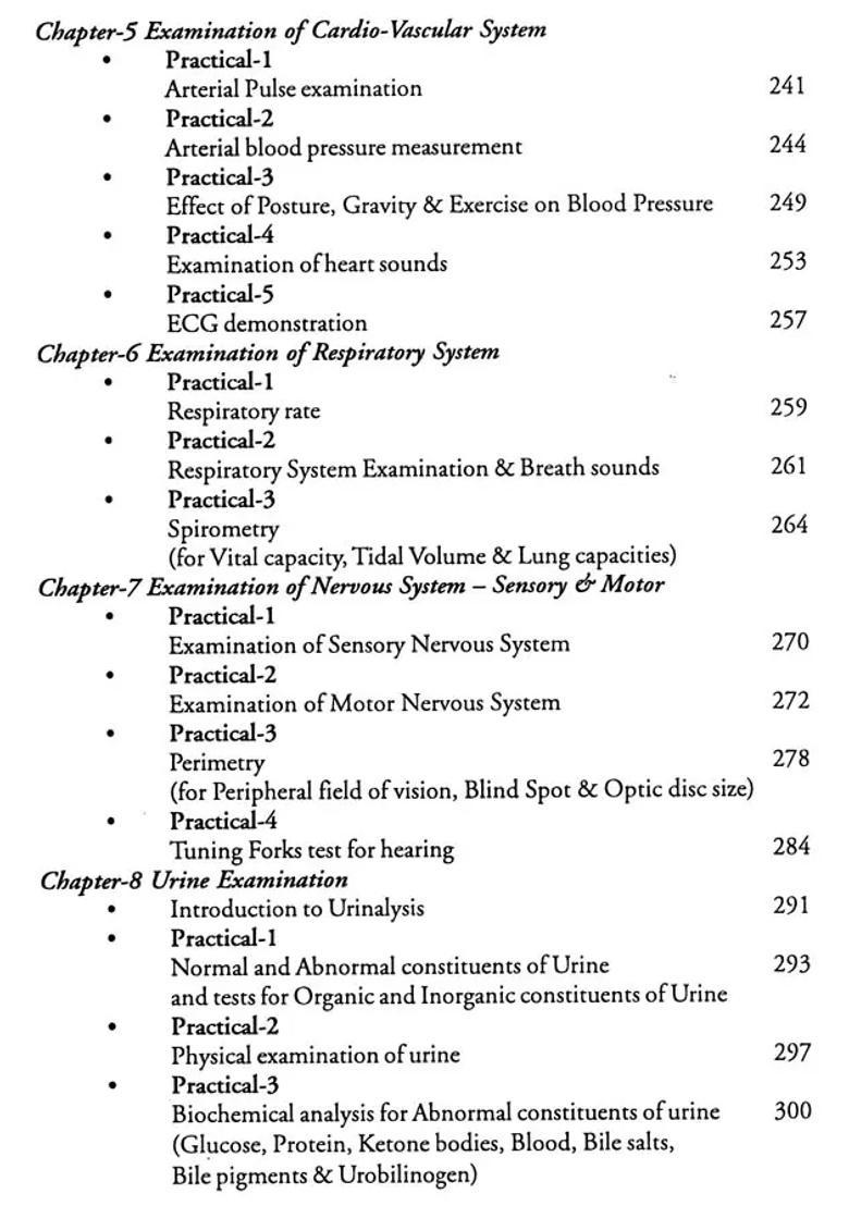 A Complete textbook of Kriya Sharir Practical (As per CCIM Syllabus for UG PG) - Indya