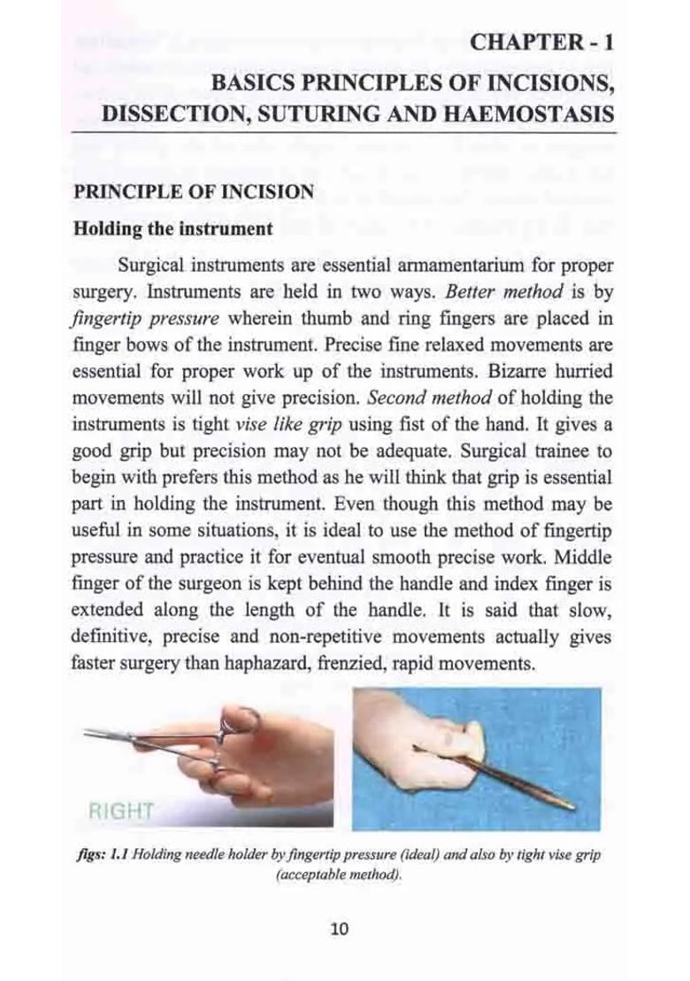 Shalya Tantra Illustration on Yogya Vidhi - Practical Approach - Indya