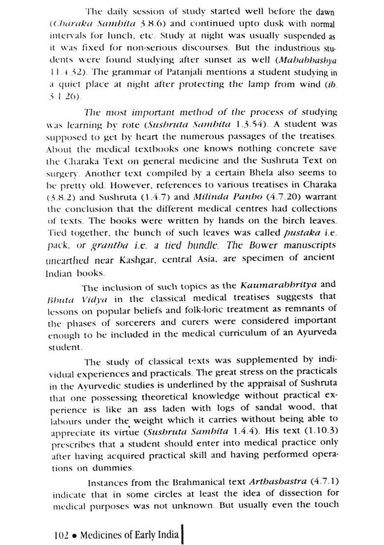 Medicines of Early India With Appendix on a Rare Ancient Text - Indya