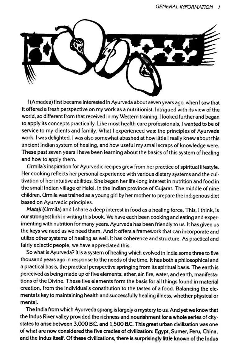 The Ayurvedic Cookbook (A Personalized Guide to Good Nutrition and Health) - Indya