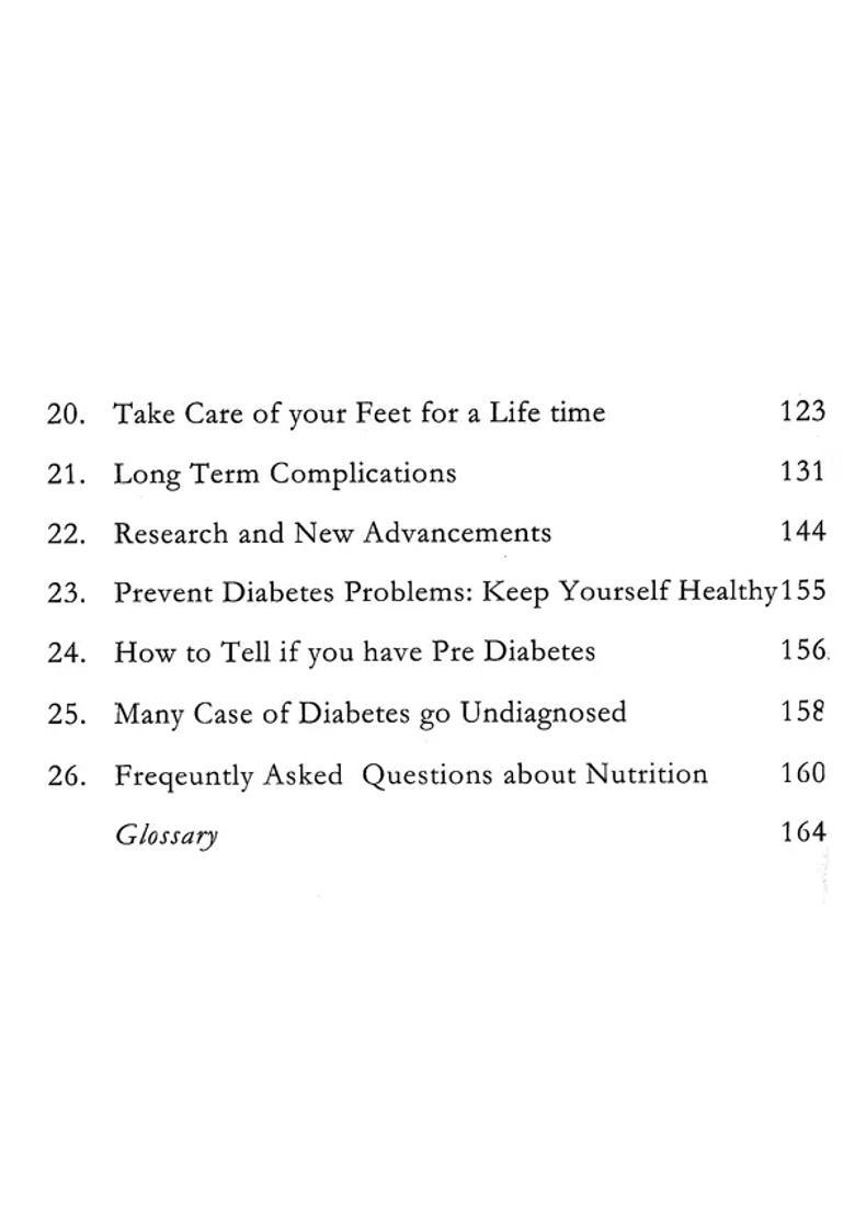 Diabetics and Diet - Indya