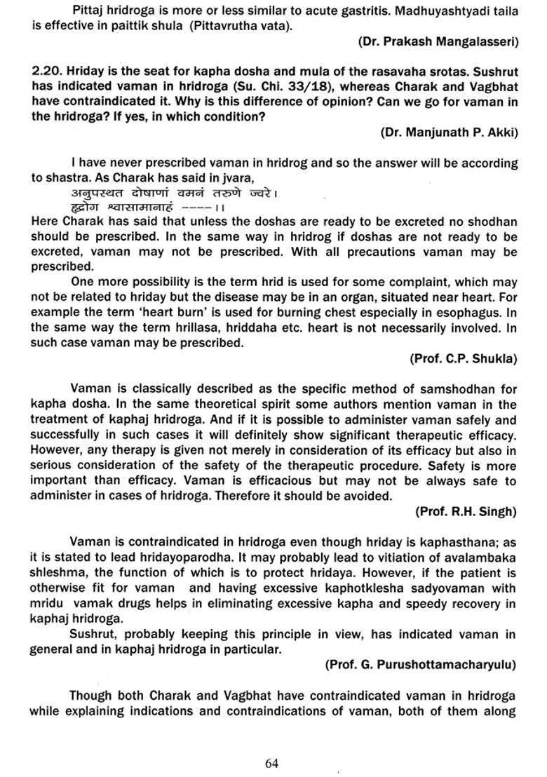 Interactive Workshop on Ayurveda (Raktavaha Srotas Related to Cardio Vascular System, Disorders and Management) - Indya