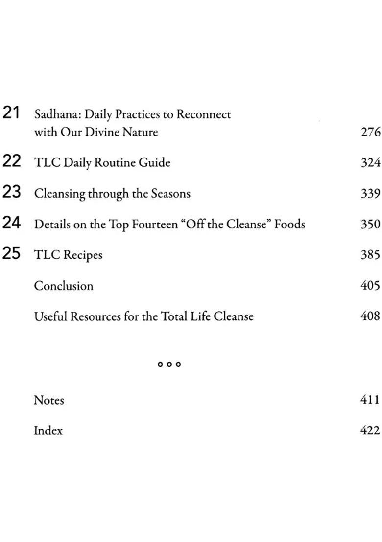 Total Life Cleanse (A 28-Day Program to Detoxify And Nourish The Body, Mind Soul) - Indya