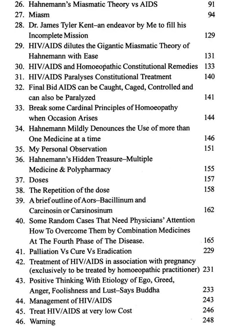 Control AIDS Thru Homoeopathy - Indya