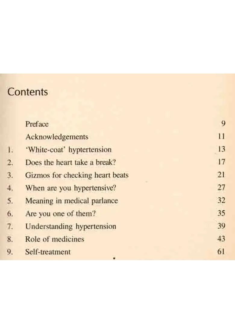 Your Family Doctor- High Blood Pressure (Diagnosis and Prevention, Medicines, Self-Management) - Indya