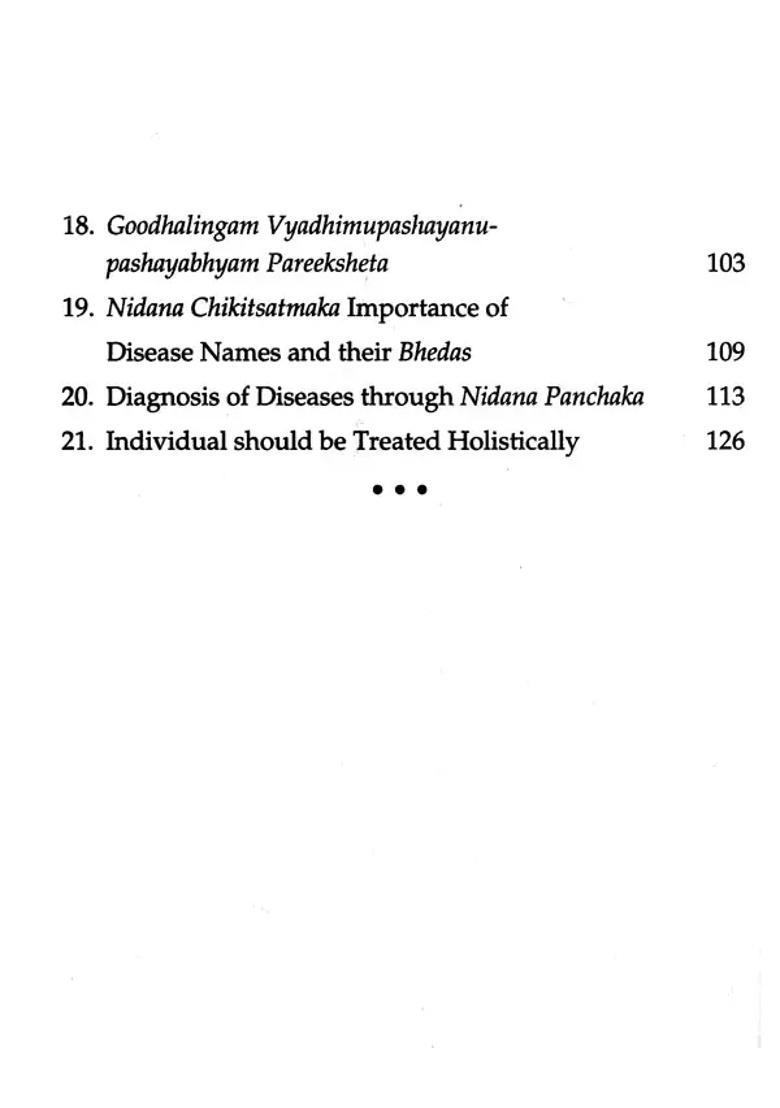 Nidaan Panchaka- Treatise on Concepts of Clinical Diagnosis in Ayurveda - Indya