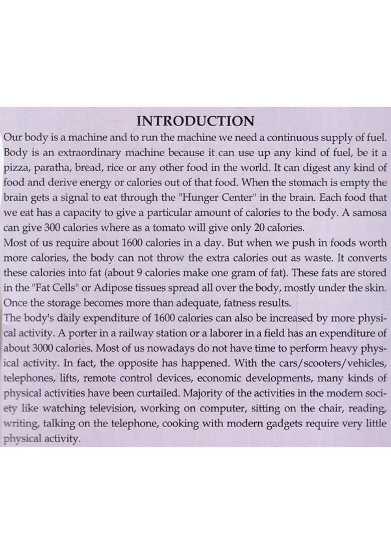 Obesity Management- Unlocking the Secrets of Weight Gain from Your Food Habits Physical Activity - Indya