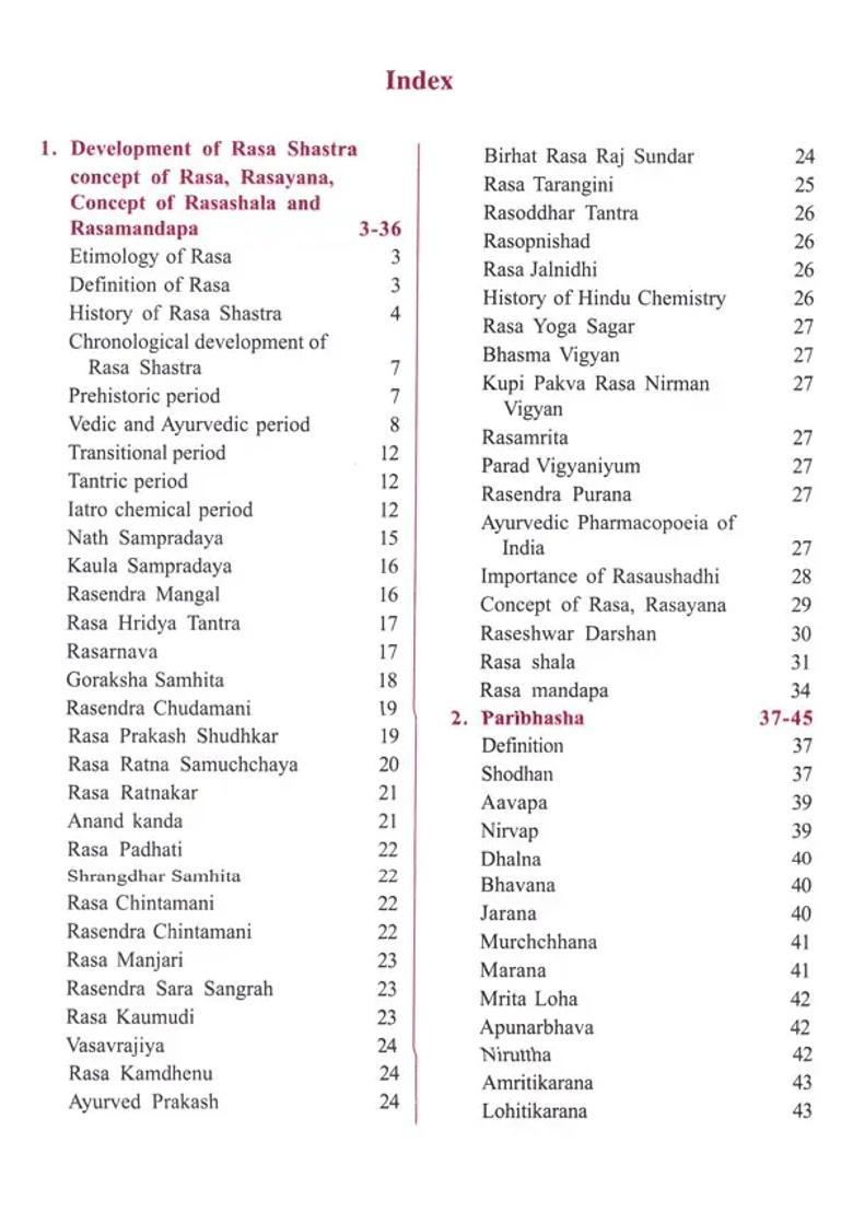 Text Book of Rasashastra (According to The Syllabus NCISM, New Delhi) - Indya