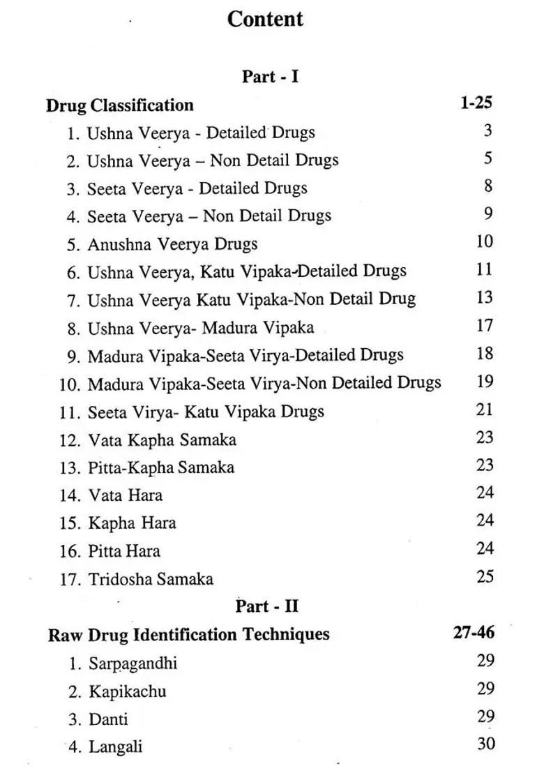 Essential Pharmacology and Dravyaguna - Indya