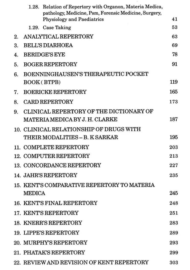 Concise Text Book of Repertory with Preparatory Manual (Theory Study Material Short Answer Questions MCQs) - Indya