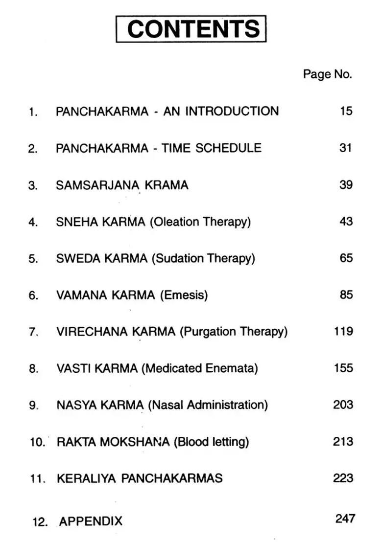 Panchakarma- A Hand Book for Students Practitioners - Indya