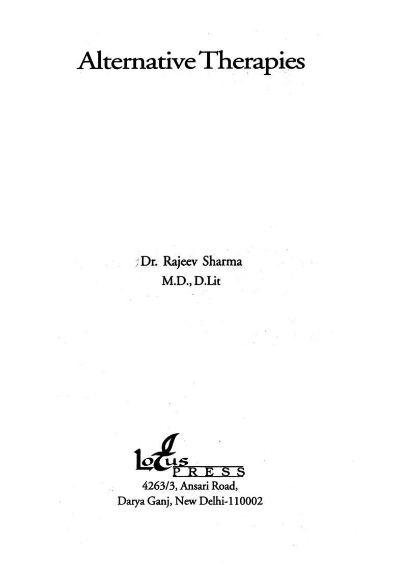 Alternative Therapies - Indya