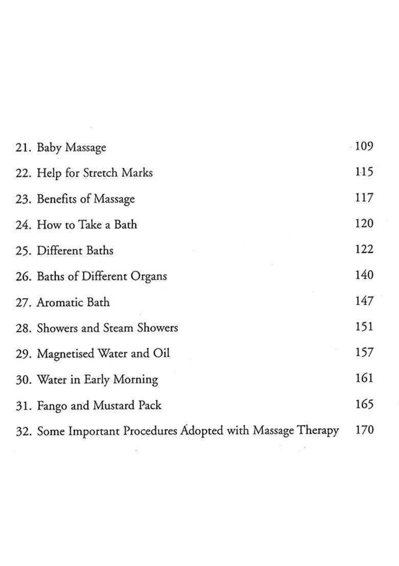 A Guide to Massage Therapy Including Water Treatment - Indya