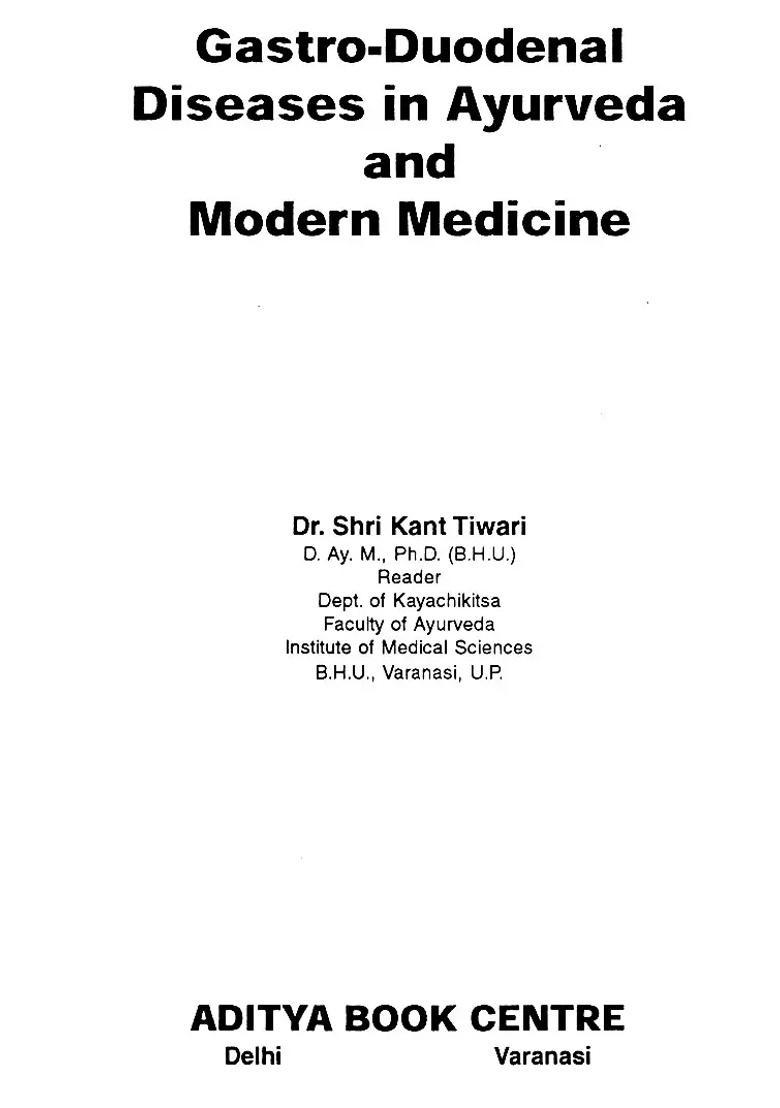 Gastro-Duodenal Diseases in Ayurveda and Modern Medicine - Indya