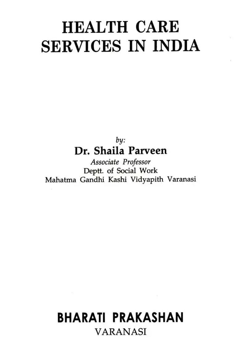 Health Care Services in India - Indya