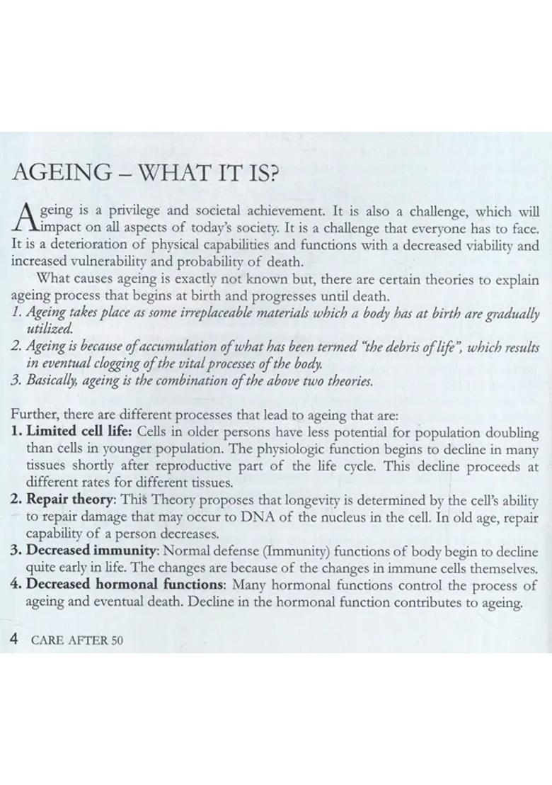 Care After 50- How to Enjoy Good Health Till You Live - Indya