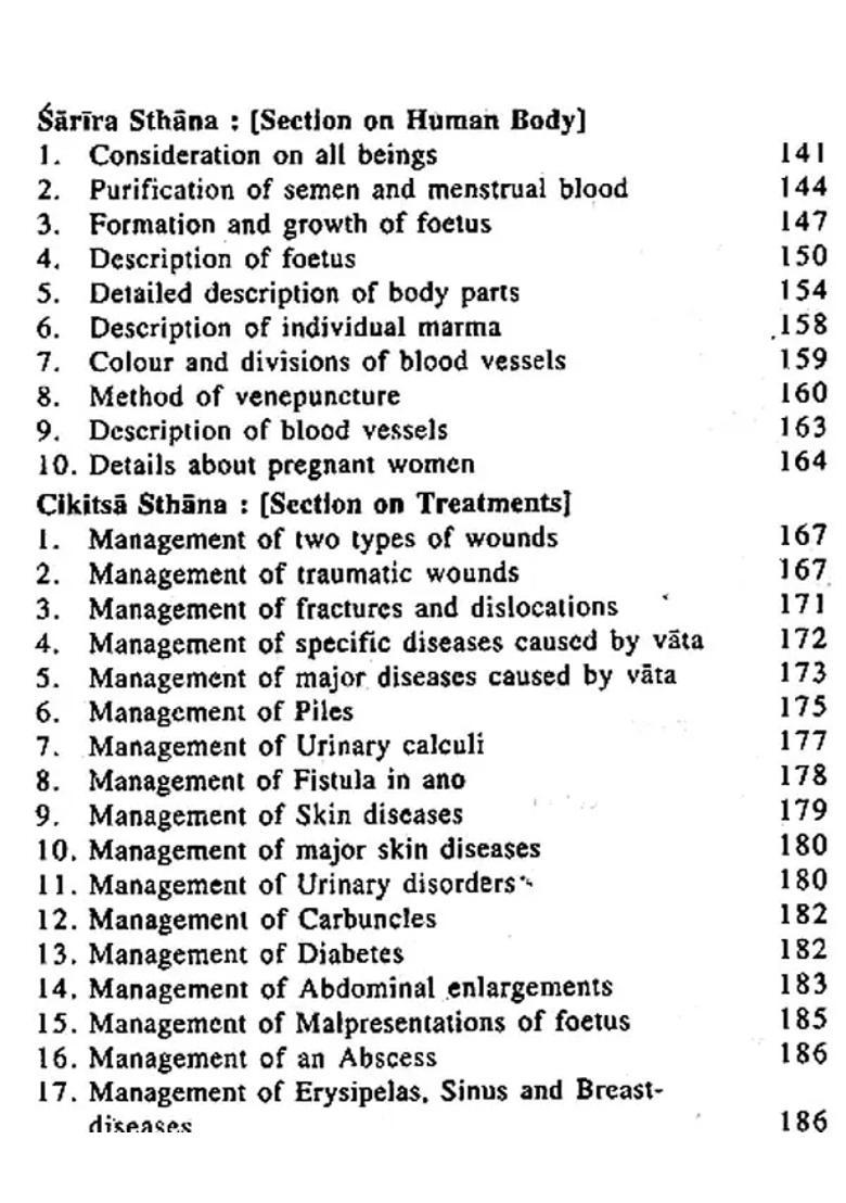 Synopsis of Susruta Samhita - Indya