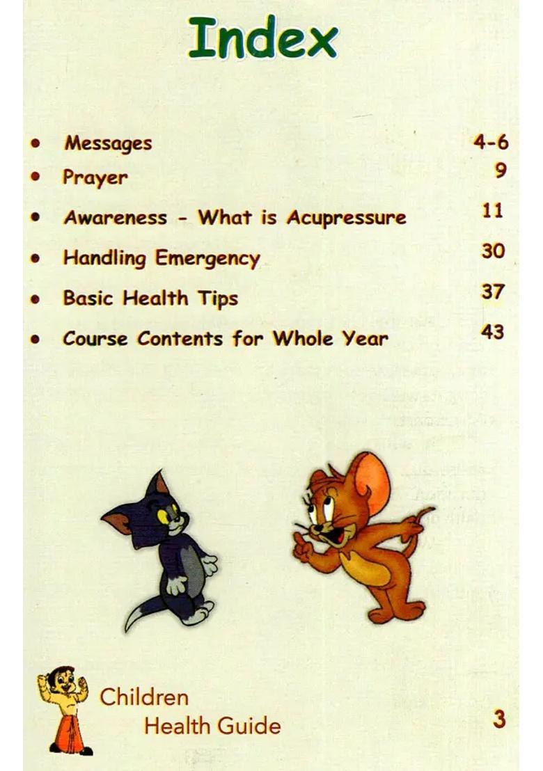 Children Health Guide Based on Acupressure - Indya