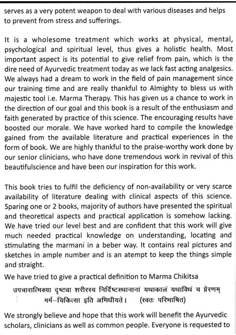 Clinical Approach to Marma Chikitsa - Indya