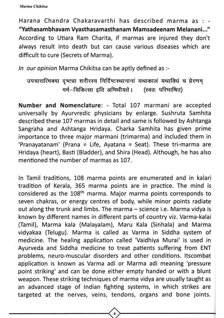 Clinical Approach to Marma Chikitsa - Indya