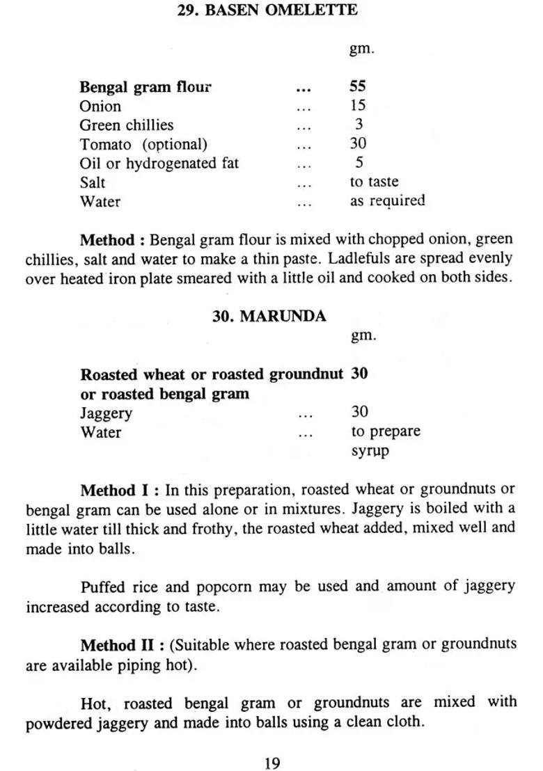 Menus for Low-Cost Balanced Diets and School-Lunch Programmes (Suitable North India) - Indya