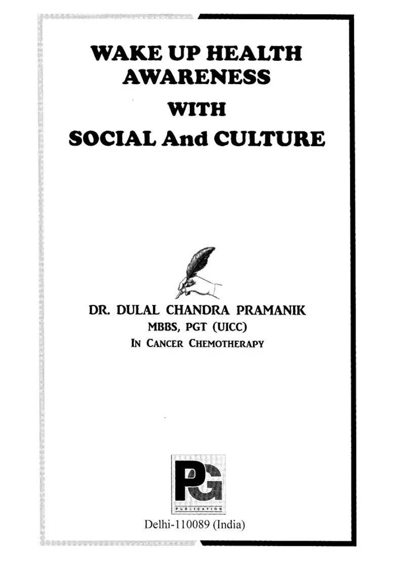 Wake Up Health Awareness with Social and Culture - Indya