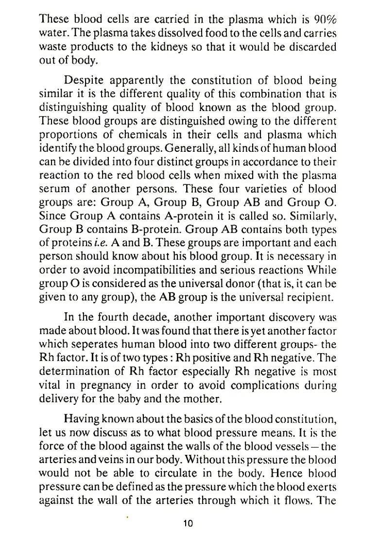 Causes Cure of Blood Pressure - Indya