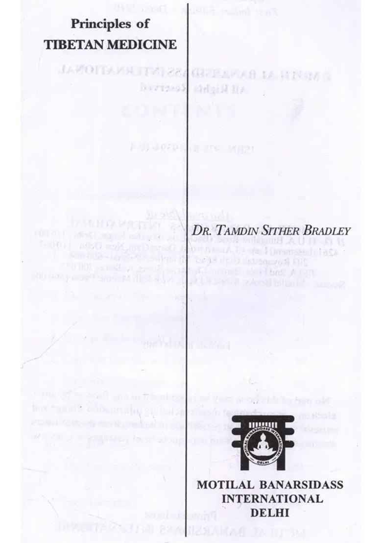 Principles of Tibetan Medicine - Indya