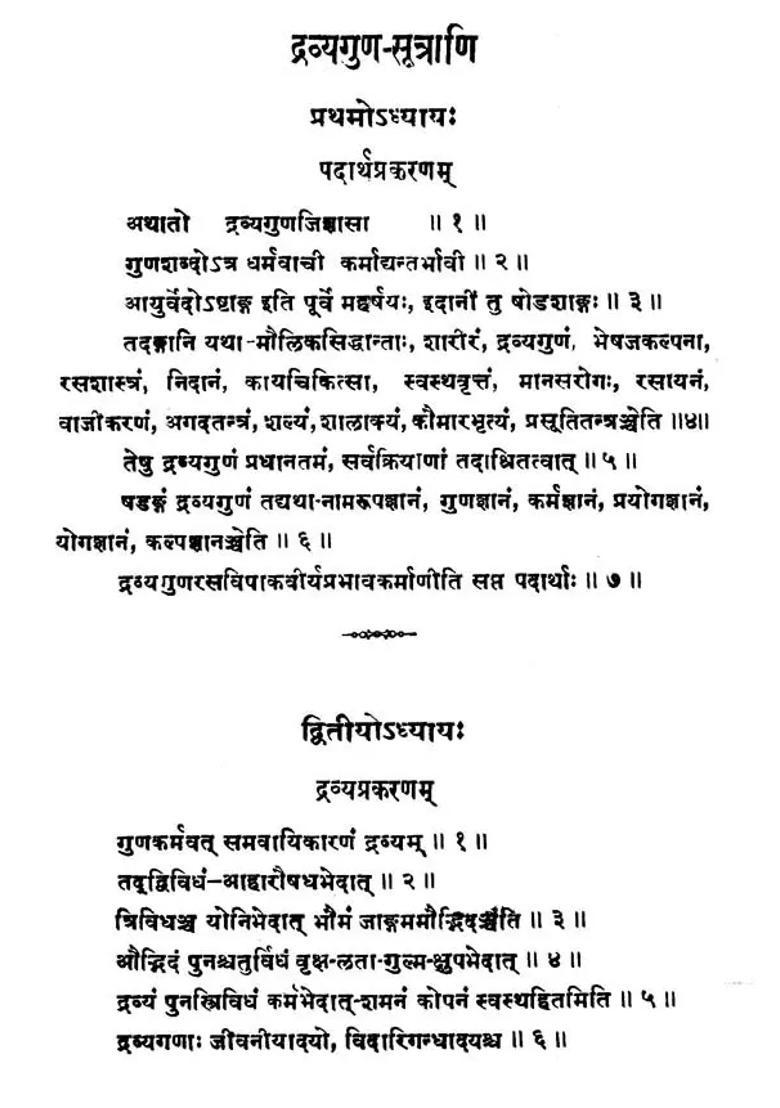Dravyaguna Sutram - Indya