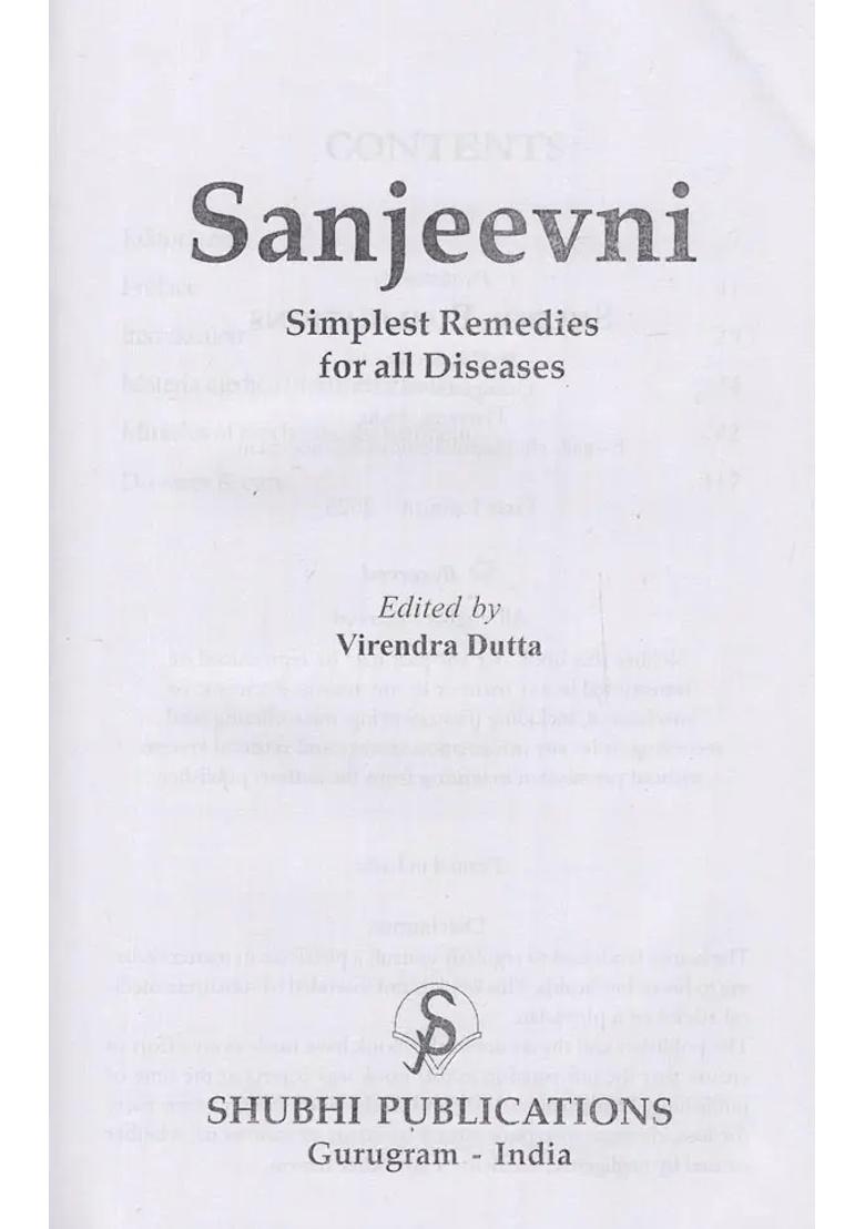 Sanjeevni Simplest Remedies for all Diseases - Indya