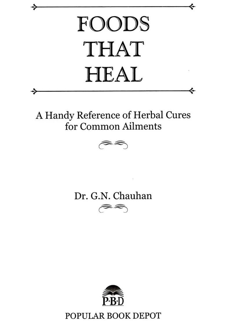 Foods That Heal - Indya