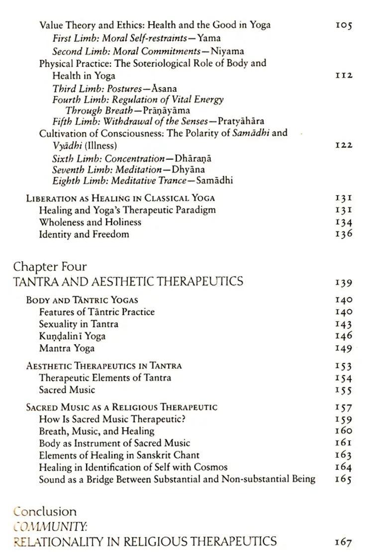 Religious Therapeutics Body and Health in Yoga, Ayurveda, Tantra - Indya