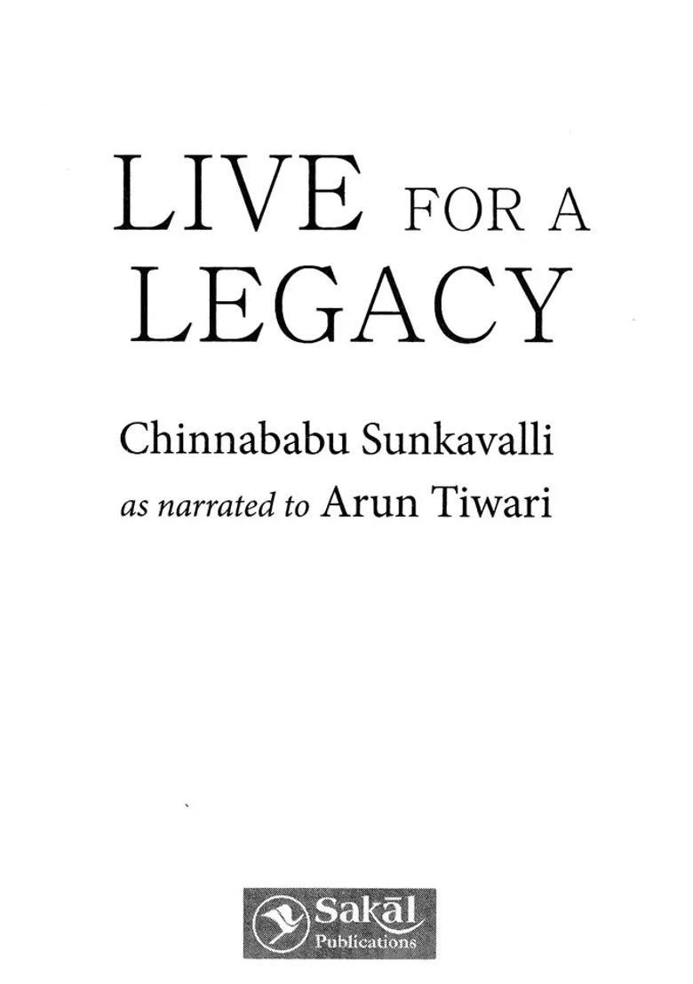 Live for Legacy (Perspectives of a Cancer Surgeon) - Indya