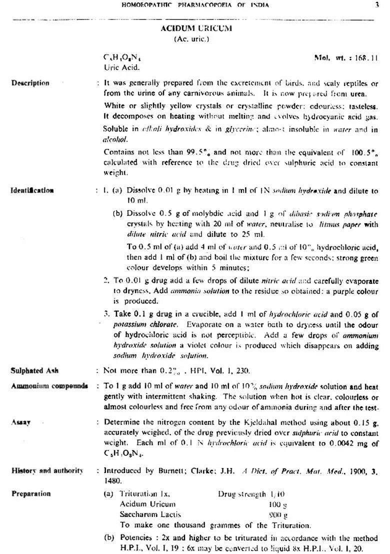 Homoeopathic Pharmacopoeia of India (PDH-58 Vol-VII An Old and Rare Book) - Indya
