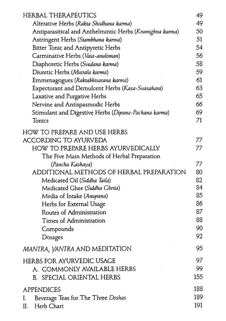 The Yoga of Herbs- An Ayurvedic Guide To Herbal Medicine - Indya