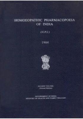 Homoeopathic Pharmacopoeia of India (PDH-58 Vol-II An Old and Rare Book)