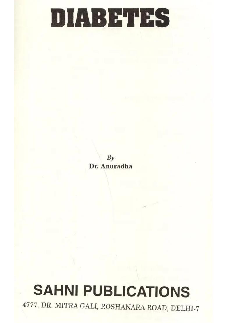 Diabetes The Silent Killer - Indya