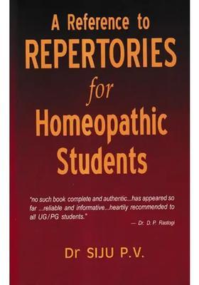 A Reference to Repertories for Homeopathic Students